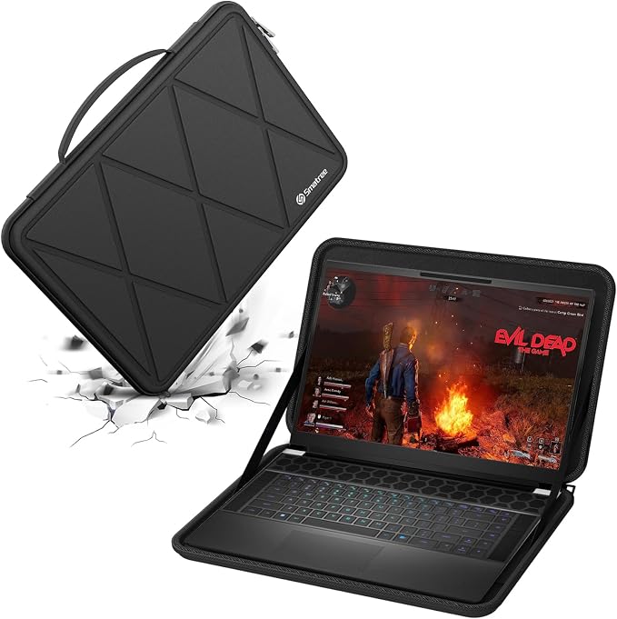 Smatree M121 Hard Protective 16 inch Laptop Sleeve Case Compatible for Alienware X16, for DELL G16 Gaming Laptop, for MSI Raider GE68 HX 14V/Vector, for ACER Nitro 16/Predator Helios 15(X8323)