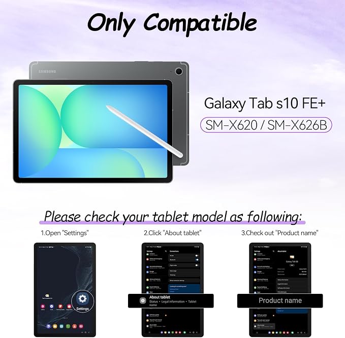 IPROKKO 2 Pack Anti Blue Light Screen Protector for Samsung Galaxy Tab S10 FE Plus(13.1 inch, 2025), Matte Anti Glare Harmful Light Filter Eye Protection Cover, Bubble Free Easy Install Compatible with S10 FE+