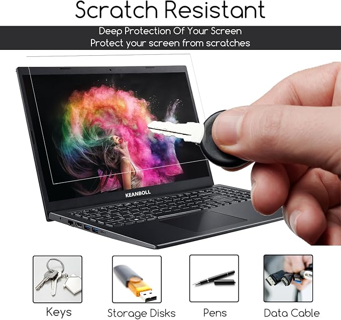 2-Pack HP Laptop 16-Inch HD Crystal Clear Screen Protector for HP OmniBook 3 16 / OmniBook 5 16/OmniBook 7 16丨HP OMEN 16/Envy 16/Spectre 16/ZBook 16 & EliteBook 16 (G11/G10/G9) Series 16-Inch Laptop
