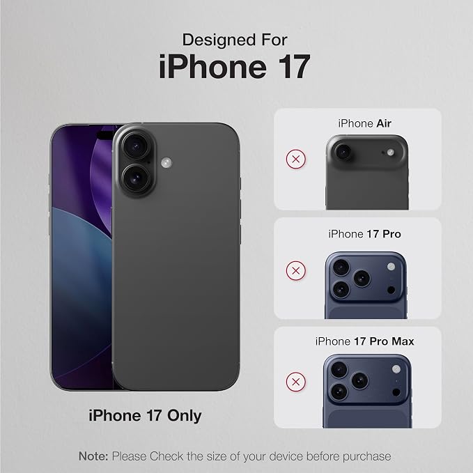 AMAZINGthing for iPhone 17 [Titan Filter 7 - Privacy Glass] Screen Protector, Privacy Viewing, 9H Tempered Glass, Full Coverage, Case‑Friendly, Oleophobic, Alignement Frame, 2 Pack