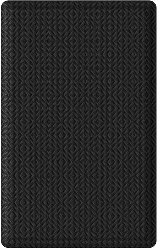 Ophanie Kitchen Mats for Floor, 1/2 inch Thick, 20x32 Anti Fatigue Cushioned Mat, Kitchen Rugs, Waterproof, Comfort Ergonomic Standing Mat for Office, Home, Sink, Black Non-Slip Ridged Bottom