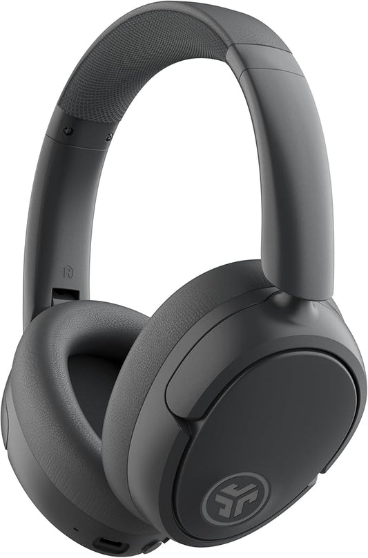 JLab JBuds Lux ANC, Over Ear Headphones, Active Noise Cancelling, Bluetooth, Graphite