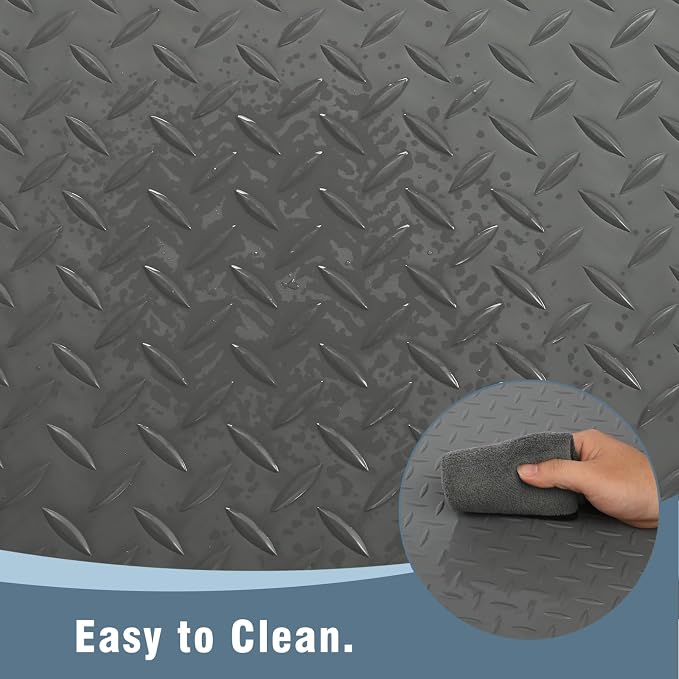 Anti Fatigue Mats Industrial 2' x 3' 15/16" Extra Thick Ergonomic Standing Mat Commercial Kitchen Mat Heavy Duty Diamond Plate Shop Floor Mat Helps Relieve Back and Leg Soreness
