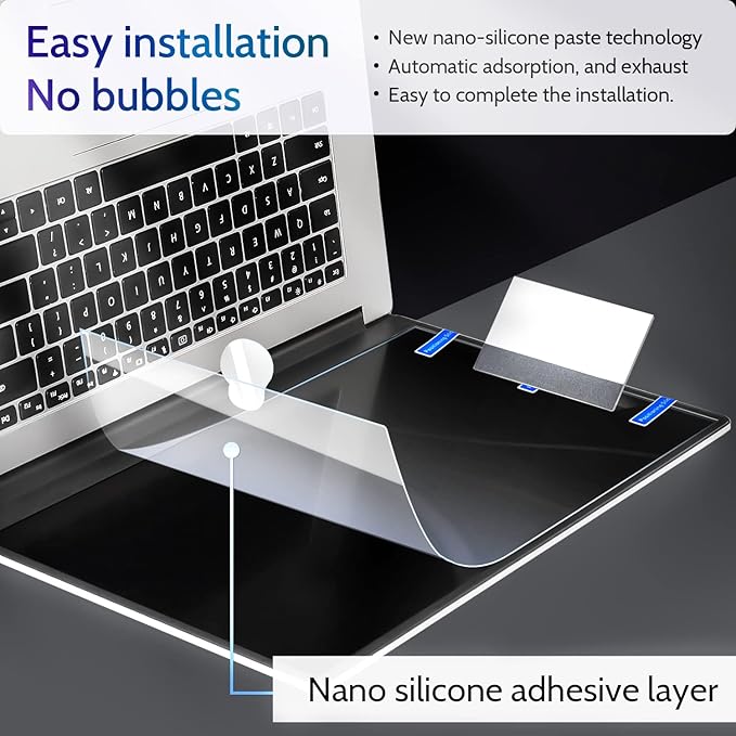 3 Pcs 14 Inch Anti Blue Light Screen Protector Compatible With Lenovo Hp Dell Acer Asus Samsung etc Laptop-16:10 Aspect, 14" Computer Monitor Glare Filter Uv Blocker Shield Cover Eye Protection Film