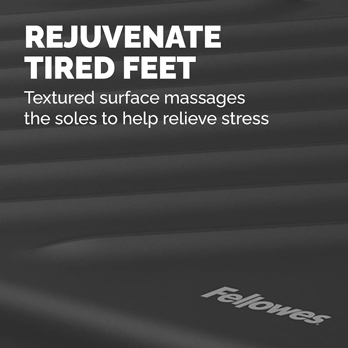 Fellowes Breyta Ergonomic Adjustable Foot Rest Black