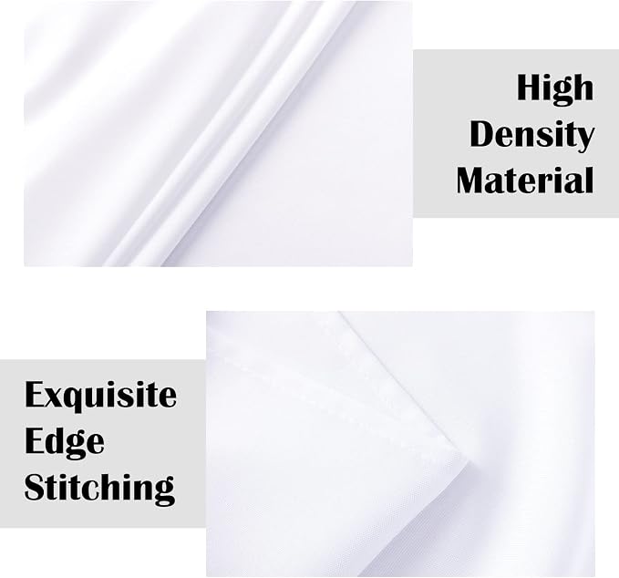 Sugargirl White Backdrop Background for Photography, 8X10FT Photo Backdrop White Screen Photo Booth Backdrop for Photoshoot Party Video(1 Panel)