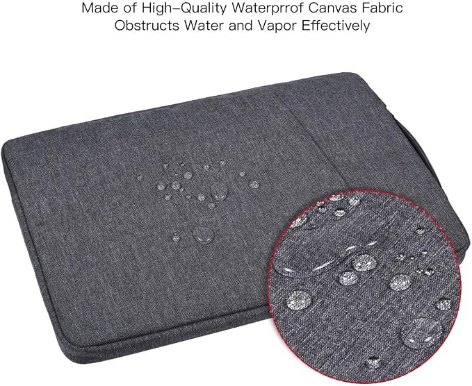 17 17.3 Inch Laptop Sleeve Case Bag for ASUS VivoBook Pro 17/ASUS TUF/ROG 17.3, HP Pavilion 17/ HP Envy, Dell Inspiron 17, Protective Waterproof Carrying Travel Case(Space Grey)