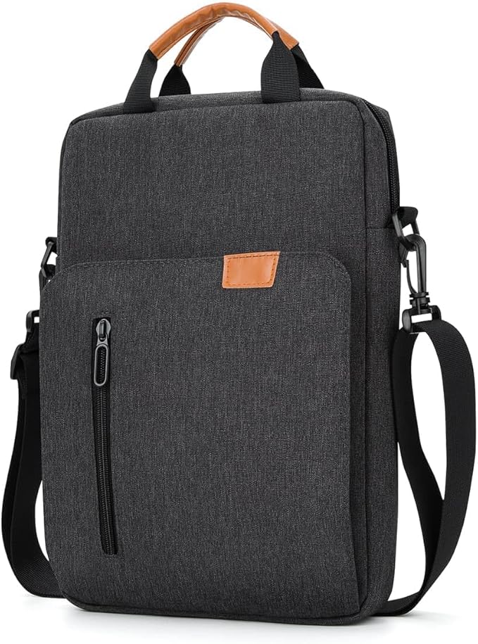 Vertical Laptop Case Computer Bag for 14 Inch MacBook Pro M1 M2 M3 M4 M5 Computer Notebook, Waterproof Protective Lightweight Laptop Computer Cover Bag, Deep Gray