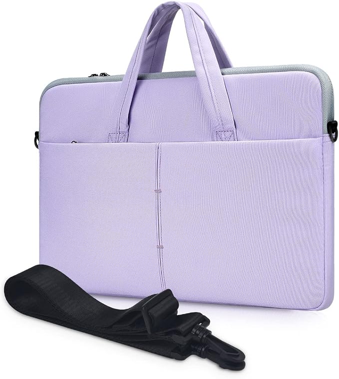 14 Inch Laptop Sleeve Bag for 13.5-14.8 Surface Laptop 7/6/5/4, HP Lenovo Acer ASUS Chromebook 14/ Stream/IdeaPad Case, Purple