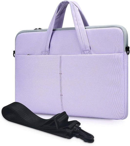 14 Inch Laptop Sleeve Bag for 13.5-14.8 Surface Laptop 7/6/5/4, HP Lenovo Acer ASUS Chromebook 14/ Stream/IdeaPad Case, Purple