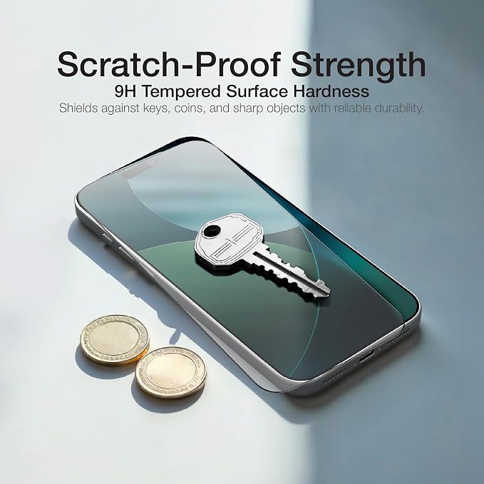 AMAZINGthing for iPhone 17 Pro Max [Titan Filter 7 - Matte Glass] Screen Protector, Anti-Glare Matte, 9H Tempered Glass, Full Coverage, Case‑Friendly, Oleophobic, Alignement Frame, 2 Pack