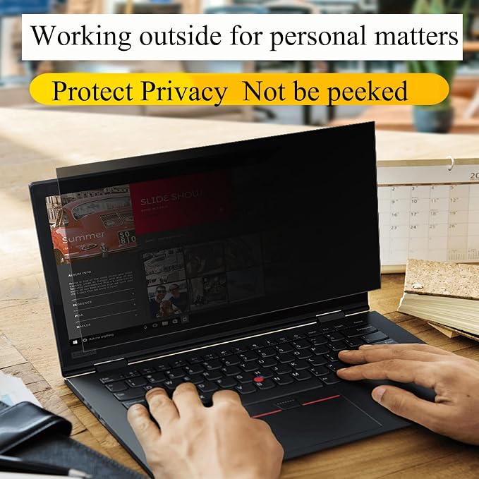 17.3 Inch Laptop Privacy Screen Protector Designed for HP Envy/Dell/Asus/Acer/Samsung/Lenovo,Matte Eye Protection Anti Glare Anti peep Protector Film for All 17.3" with 16:9 Aspect Ratio Laptop Privacy Guardian