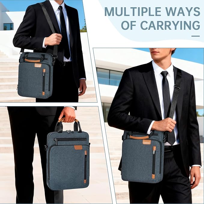 9-11 Inch Tablet Sleeve Bag, Padded Protective Travel Carrying Case for iPad A16 2025, iPad Air M4 11-inch 2026 M3 M2, iPad Pro M5/M4 11 inch, iPad 10/9/8/7th, Galaxy Tab A9+/S9/S8 11"