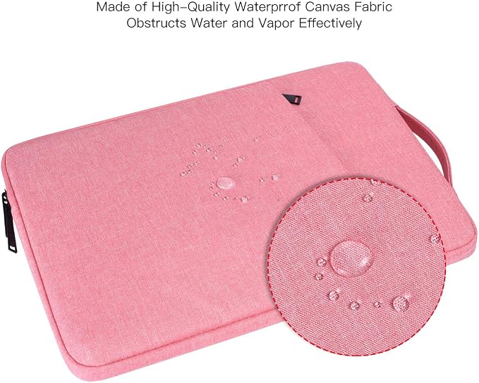 14 Inch Laptop Sleeve Case Bag for Asus Chromebook Vivobook14, Samsung Galaxy Chromebook Go, Lenovo ThinkPad 14/ Flex/Yoga, Dell Latitude, Acer HP Chromebook(Pink)