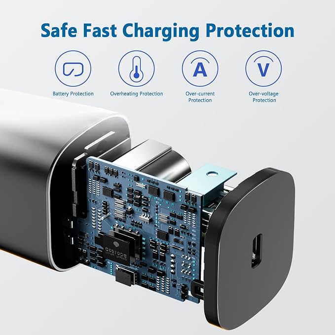 45W USB-C Charger, Super Fast Charger Type C for Sam Sung Galaxy S24 Ultra/S24/S24+/S23 Ultra/S22+/S22 Ultra/S23/S23+/S22 with 5.9FT Cable 2 Pack Chargers