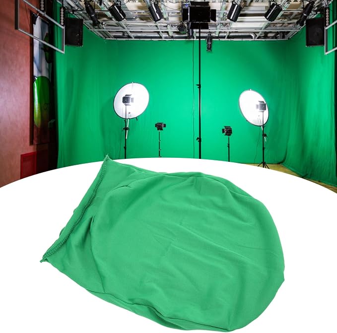 Green Screen Hood, Invisibles Effects Green Mask Photography Background Chroma Keying Video Screen Hood for Film Making Film Equipment (Green)