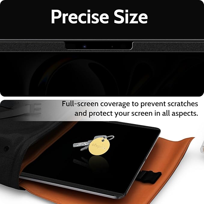 Peslv Magnetic Privacy Screen Protector for iPad Pro 11 Inch M4/M5 [2024/2025 6/5th Gen], Removable Anti Blue Light Glare Spy Private Filter, High Sensitive Bubble-Free Black Security Screen