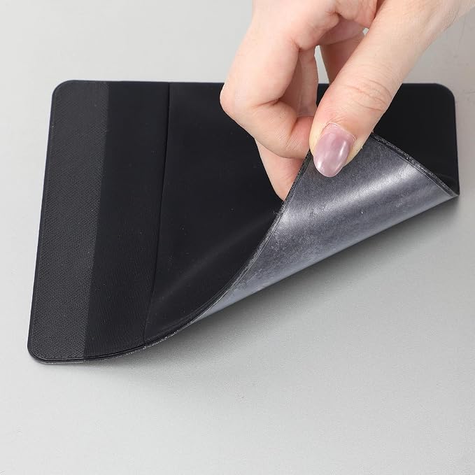 Portable Hard Drive Sleeve for Laptop, 2-Pocket Mouse Holder for Laptop External Hard Drive Sleeve Mouse Pocket for Laptops SSD Holder for Laptops Compatible with External 2.5" HDD
