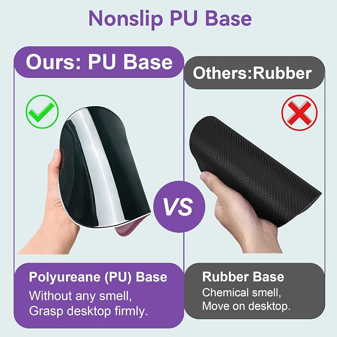 Ergonomic Mouse Pad with Wrist Rest,Mousepad with Wrist Support - Cute Gel Portable Mouse Pads for Desk Laptop,Computer,Office & Home Decor-(Green Plants)