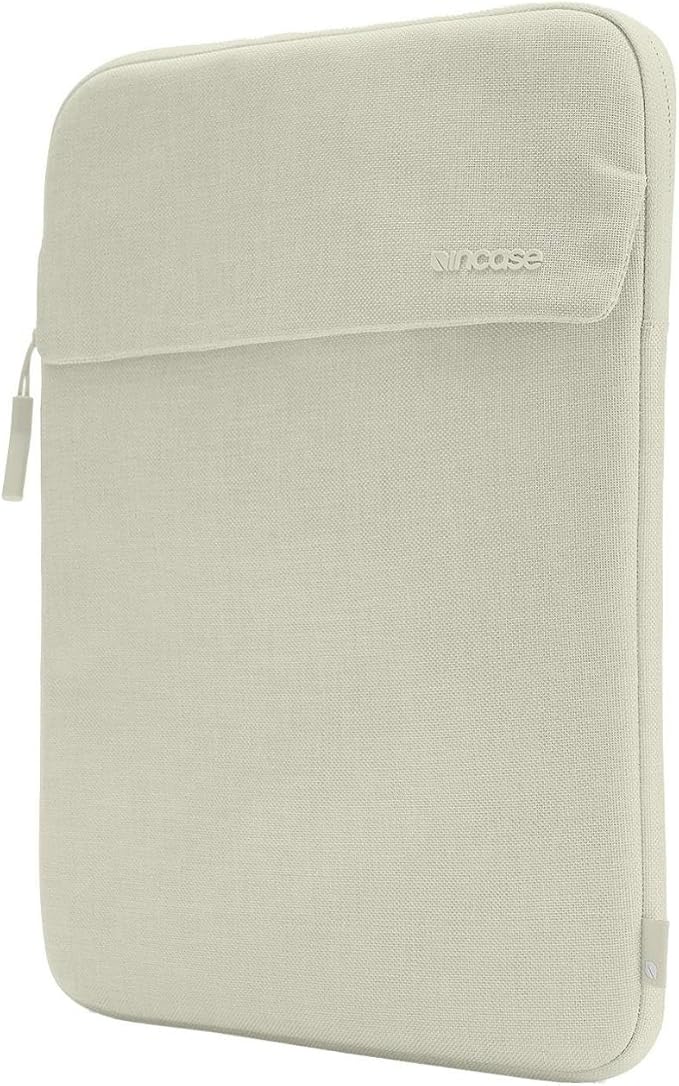 Incase Crosstown Sleeve with Woolenex - 16 Inch Laptop/MacBook Sleeve – Vertical Orientation, Cushioned Protection, Durable Construction, External Slip Pocket - Limestone