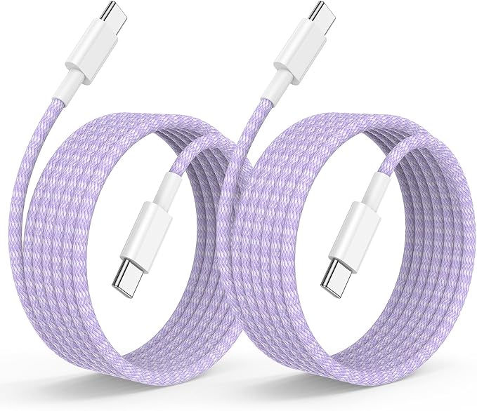 for USB C to C Fast Charger Cable 10ft, Long Type C to USB C Charging Cord Wire for Apple iPhone 17 Pro Max/17 Air/16 Pro/15 Plus,MacBook Pro 2021/2020/2019, iPad 12.9/11 inch/Mini/Air,Samsung Galaxy