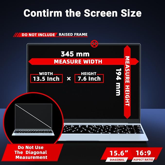 ZOEGAA 15.6 inch Privacy Screen,Magnetic 15.6 inch Privacy Screen for 16:9,factory has been focusing on the research and production and owns many international patents such as filtration membranes