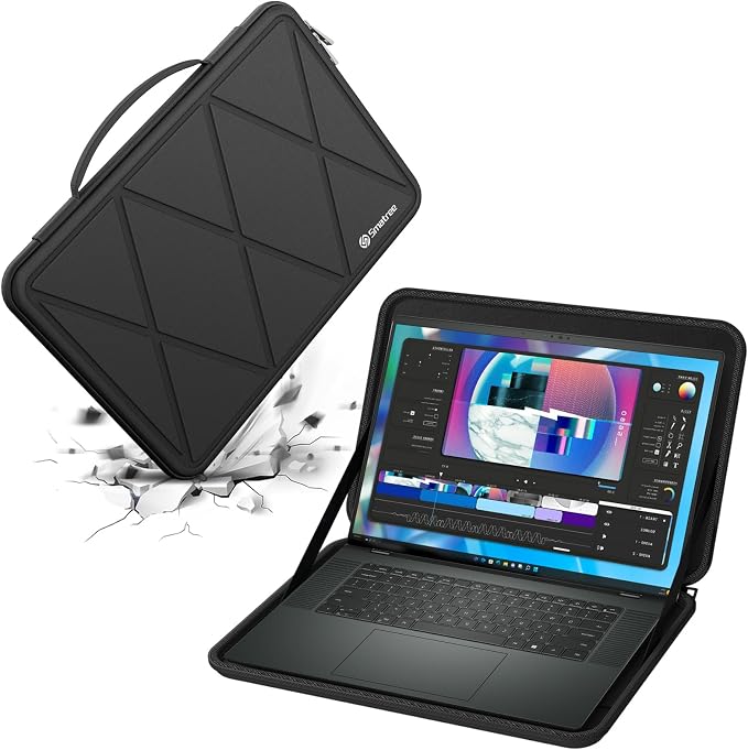 Smatree M83 Hard Protective 15.6-16 inch Laptop Sleeve Case Compatible for DELL Precision 5690/5680 Workstation, for ASUS Vivobook Pro 15X M6501/15X OLED K6501(X8279)