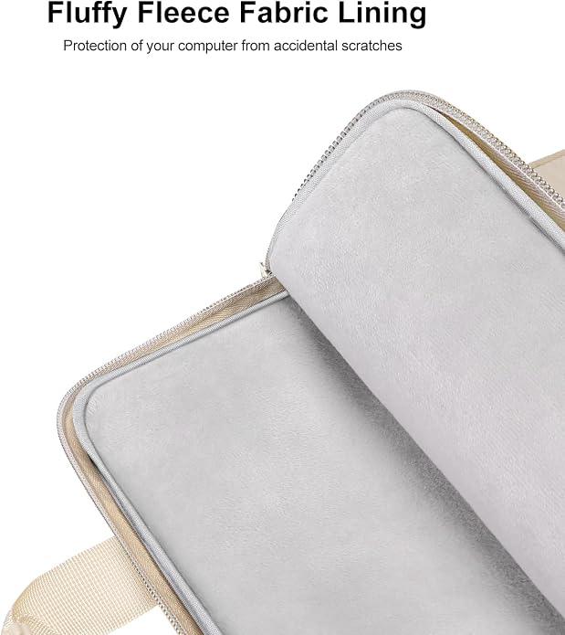 MOSISO Vertical Laptop Bag,Computer Bags,Rhombus Quilted Laptop Shoulder Bag with Trolley Sleeve&Pocket&Handle
