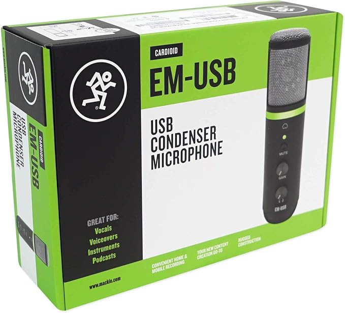 Mackie EM-Series, USB Condenser Microphone (EM-USB)