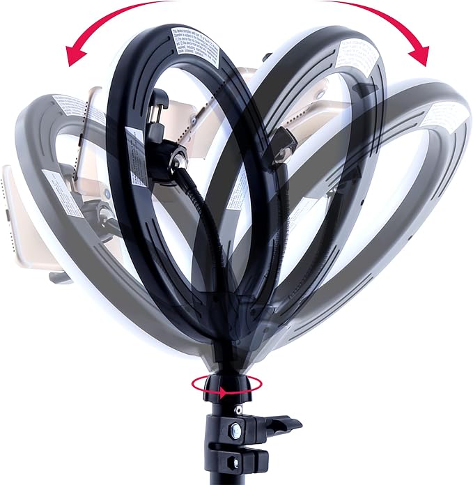 So DIY TikTok Instagram YouTube Ring Light with Green Screen and Phone Mount Tripod. Studio Creator Influencer Video Creator Kit