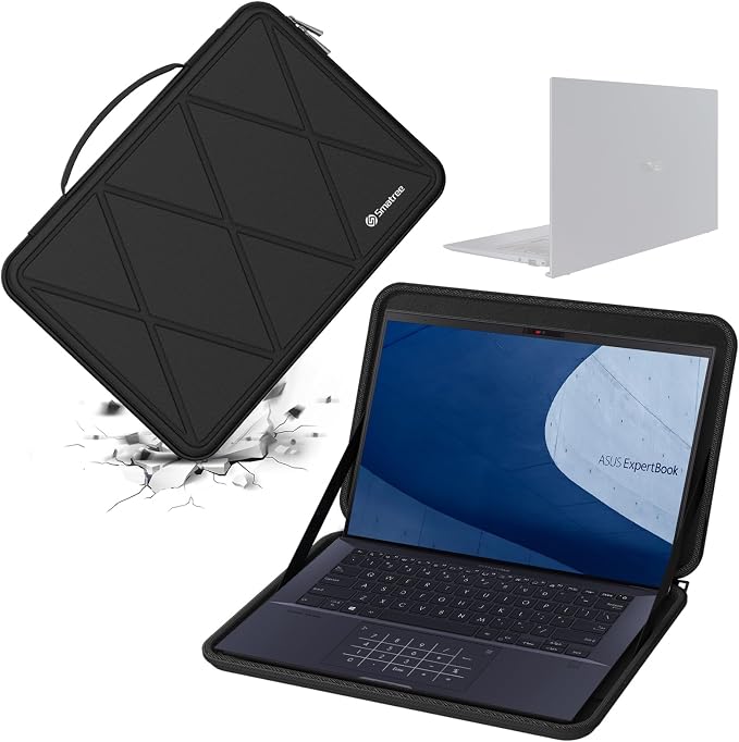 Smatree Hard EVA Protective Sleeve Case Compatible for 14 inch ASUS Zenbook 14 UM3406/A14 UX3407, for 14inch ExpertBook B9 OLED B9403 Notebook Bag (X8038)