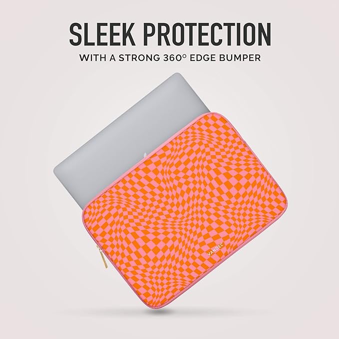 Vandel Slim MacBook Pro 14 inch Laptop Sleeve, Neoprene 14 Inch Apple MacBook Laptop Case Sleeve, Dell, HP Cover, Protective Asus, HP, Dell XPS Case, Computer Cover, Mac M1, M2, M3 Pouch