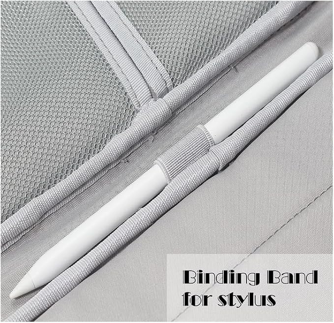 ProElife 13-Inch Laptop Sleeve Case for 2026-2024 MacBook Air 13.6 inch M5/M4 & MacBook Neo 13'' A18 Pro/iPad Pro M5 13-inch Accessory Traveling Water-resistant Bag Portable Carrying Case (Light Blue)