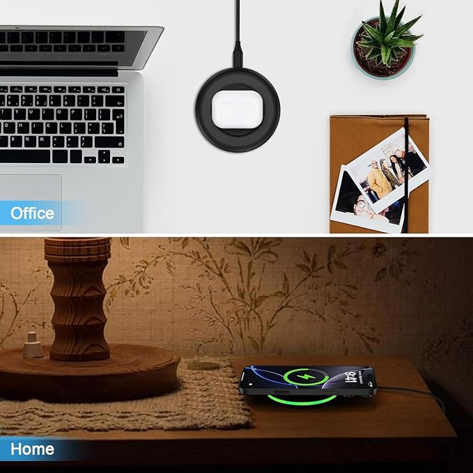 Wireless Charger for Samsung Fast Charging Pad Compatible Samsung Galaxy S26 Ultra/S25 FE/S25 Ultra/S24 FE/S23,2 Pack 15W Wireless Charger Android Charging Mat for Google Pixel 10a 10 Pro XL