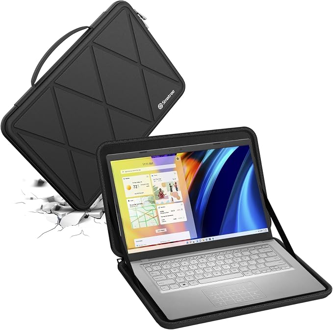 Smatree M60T Hard Protective 14 inch Laptop Sleeve Case Compatible for Samsung Galaxy Book Go 5G, Lenovo ThinkPad P14s/T14s/IdeaPad, ASUS Vivobook/Zenbook, ACER Aspire 5/14 (X8255T)