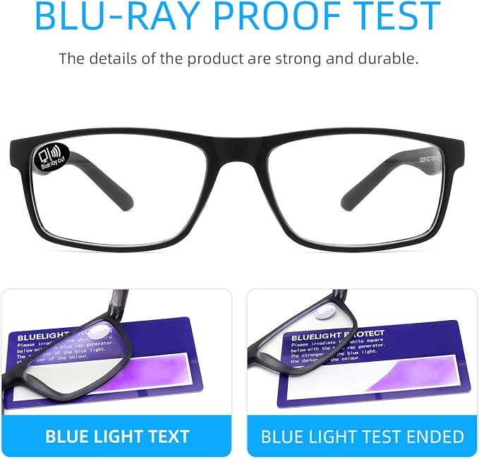 Blue Light Blocking Reading Glasses 4 Pack Computer Readers for Women Men,Anti Glare UV Ray Filter Eyeglasses… (4pack-black/tortoise, 2.25)