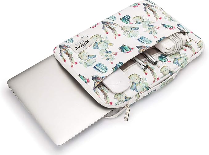 Kinmac 360° Protective Laptop Sleeve Case Bag Cover with Handle for MacBook Pro 16 inch,16 inch HP,Lenovo,Dell,ASUS,Acer Ultrabook and Business Laptop (Cactus)