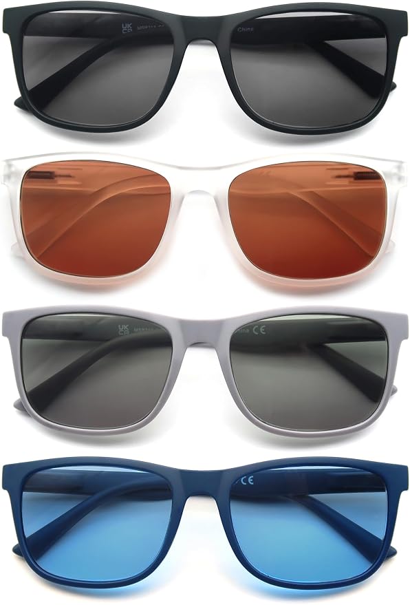 Blue Light Blocking Reading Glasses Men Large Wide Oversized Square Computer Readers Glasses for Big Head/Large Face