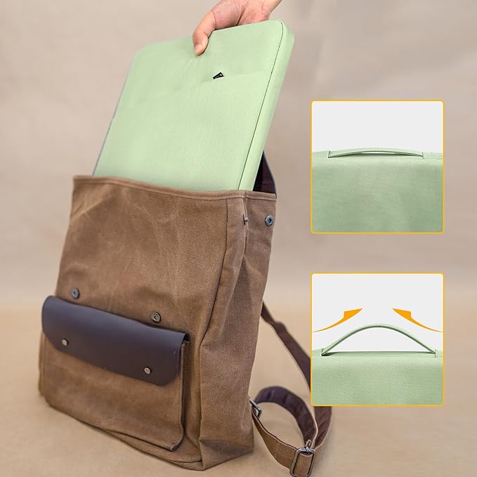 14 Inch Laptop Case Computer Sleeve for HP Lenovo Acer Dell Chromebook/Stream/Aspire 3, Lenovo IdeaPad/ThinkPad, ASUS Chromebook/Vivobook Go, Dell Latitude 7490 Bag, Green