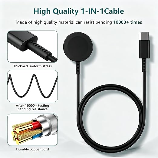 USB C Apple Watch Charger, [Apple MFi Certified] Magnetic iWatch Fast Charging Cable Cord 6ft and iPhone Type C Wall Charger Plug Block for Apple Watch Series Ultra 2/Ultra/11/10/9/8/7/SE/6/5/4/3/2