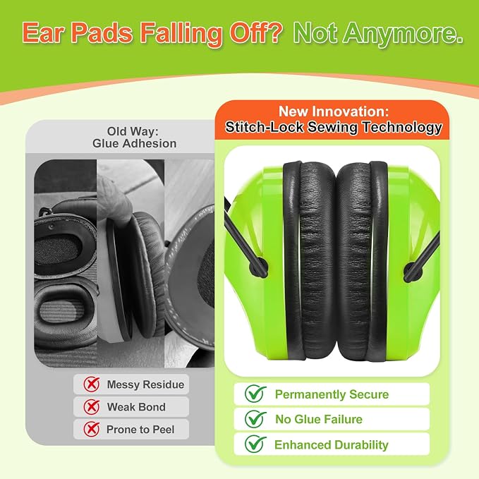 ZOHAN Kids Ear Protection 3 Pack,Kids Noise Canceling Headphone for Concerts, Monster Truck, Fireworks