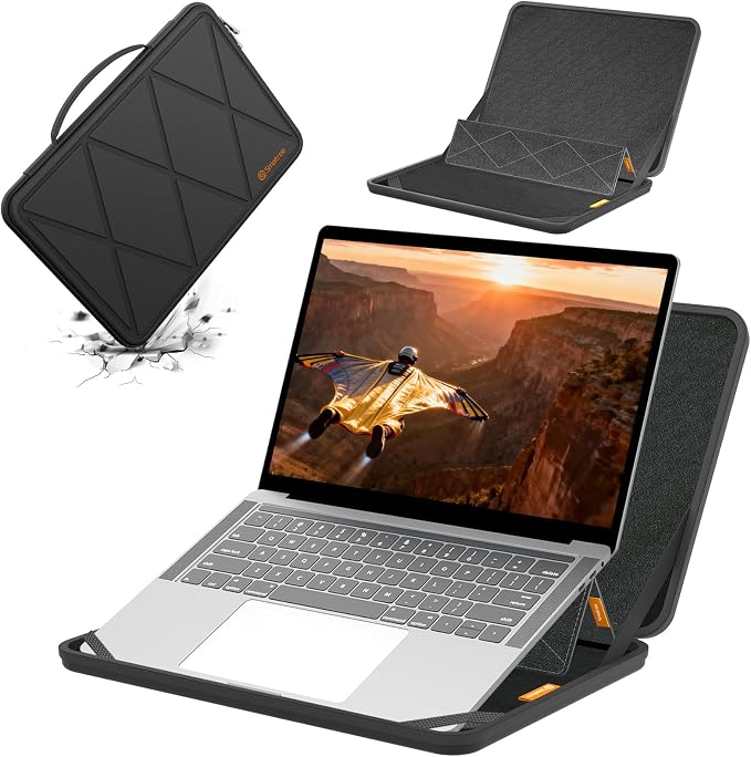 Smatree MS85T Hard Protective 15.6 inch Laptop Sleeve Case Compatible for HP Laptop 15/HP 255 G9, DELL Latitude, MSI Modern 14/15/15 H, for ACER Aspire 3/5/Go 15/Vero Green