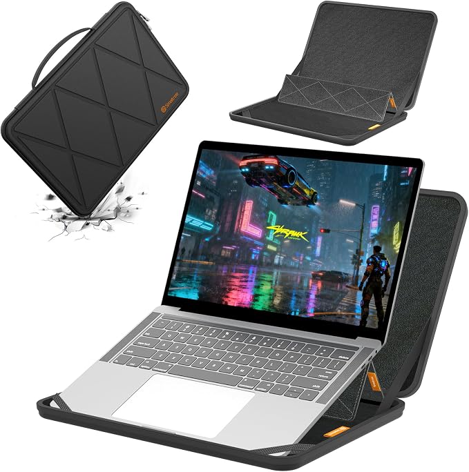 Smatree MS61 Hard Protective 14 inch Laptop Sleeve Case Compatible for Lenovo ThinkBook Plus Gen 5 Hybrid, for HP OMEN Transcend Laptop, for DELL Latitude 5430 Chromebook or 2-in-1