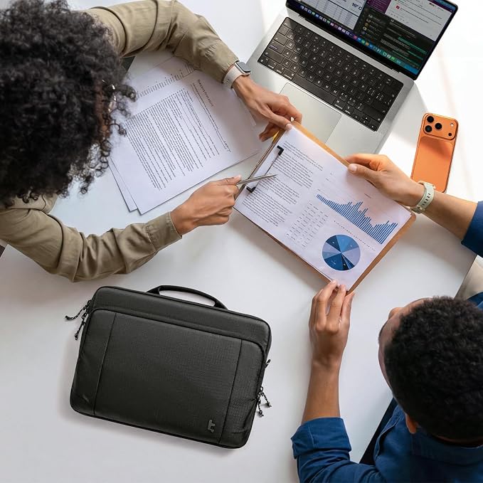 tomtoc 360° Protective Laptop Case for 13-inch MacBook Air M5/A3449 (2026), M4/A3240, M3/A3113, M2/A2681, M1/A2337, Water-Resistant Case with CornerArmor, Fits 13-inch MacBook Neo & Surface Pro/Laptop