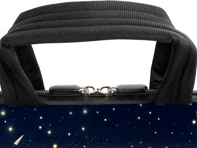 AMARY 17" Laptop Shoulder Bag Carrying Case Adjustable shoulder straps, comfortable handle, front pocket for storing mouse (Cat-1)