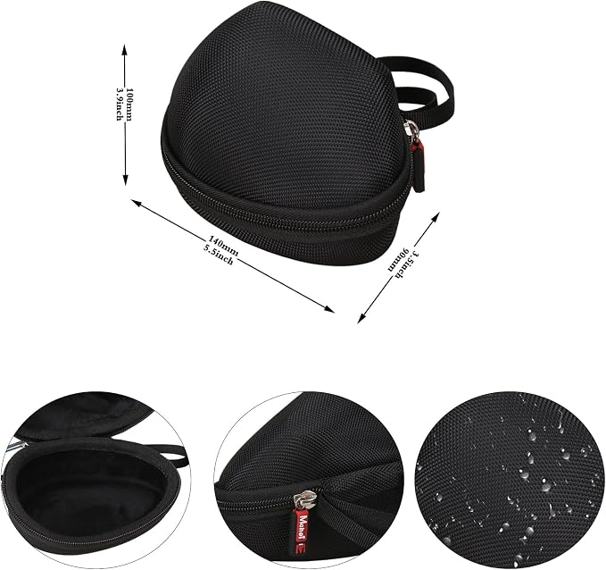 Mouse Case Fits for Logitech Lift Vertical Ergonomic Mouse, Travel Carrying Box for Logi Wireless Bluetooth Cordless Upright Mouse, Case Only (Black)