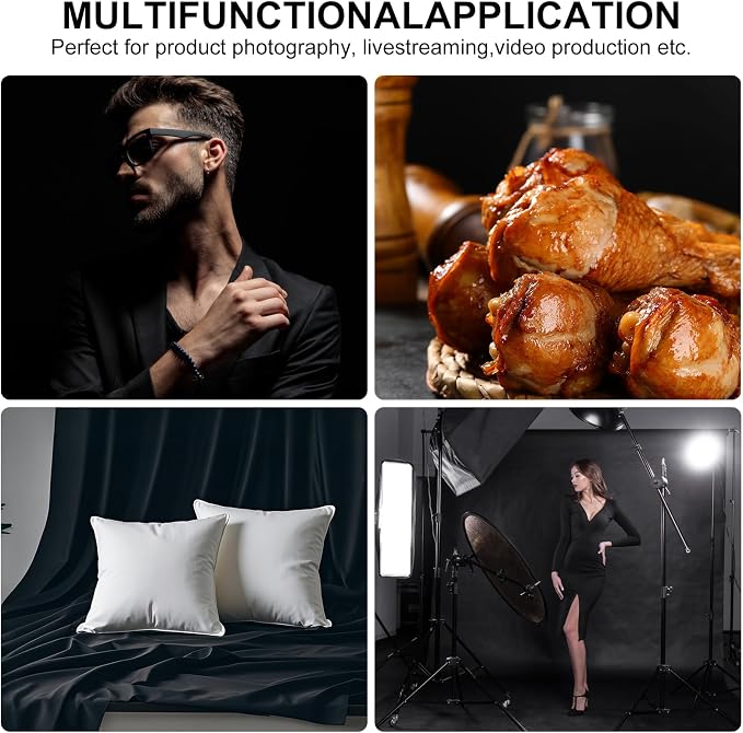 Black Backdrop for Photography 5 x 6.5 Ft,Black Background Sheet for Photography,Photo Backdrop Curtain for Photoshoot Video Polyester Cloth Video Studio Calls Streaming Gaming