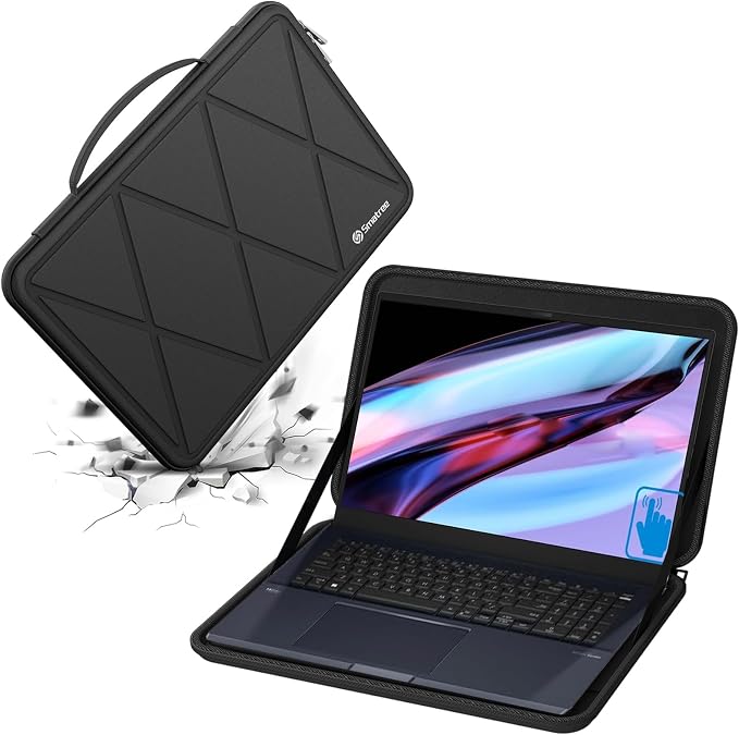 Smatree M116 Hard Protective 17 inch Laptop Sleeve Case Compatible for HP OmniBook X NGAI 17/OmniBook 7 NGAI 17, ASUS Zenbook Pro 17, for MSI GS76 Stealth/Creator 17/WS76, for Razer Blade 17(X8316)