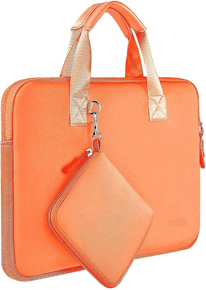 Hseok Laptop Sleeve 14 inch Case with Small Case, Compatible with MacBook Neo 14, MacBook Pro 14 M5/M4/M3/M2/M1, XPS 14 and Most 14 inch Notebooks, Neoprene Computer Handbag,O01G01