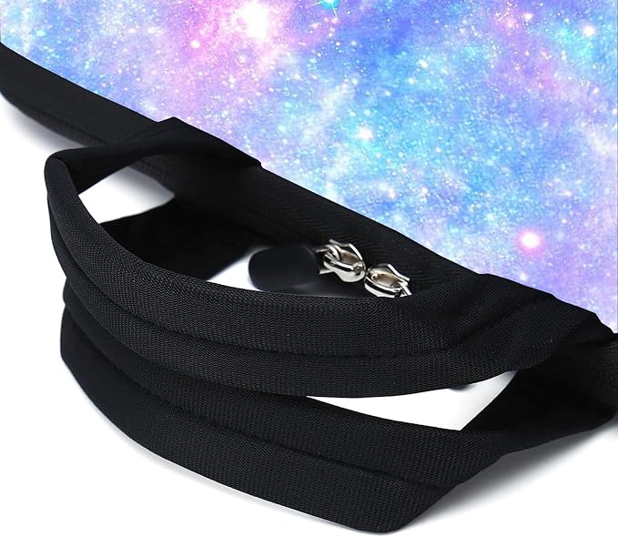 15.6" Laptop Sleeve 14" 15" 15.4" Chromebook Case Ultrabook Case Notebook Sleeves PC Messenger Bag (Pink galaxys)